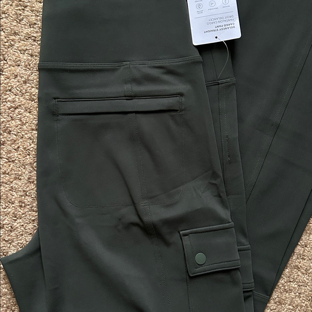 Athleta Dark Green Cargo Pant - Picture 3 of 5